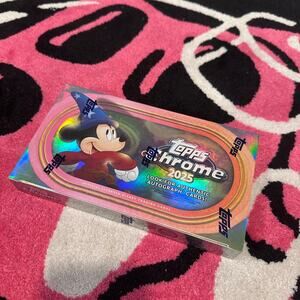 2025 Topps Chrome Disney Hobby Box - Brand New